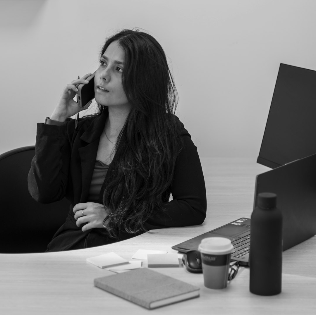 Portrait of a Belgian businesswoman smiling