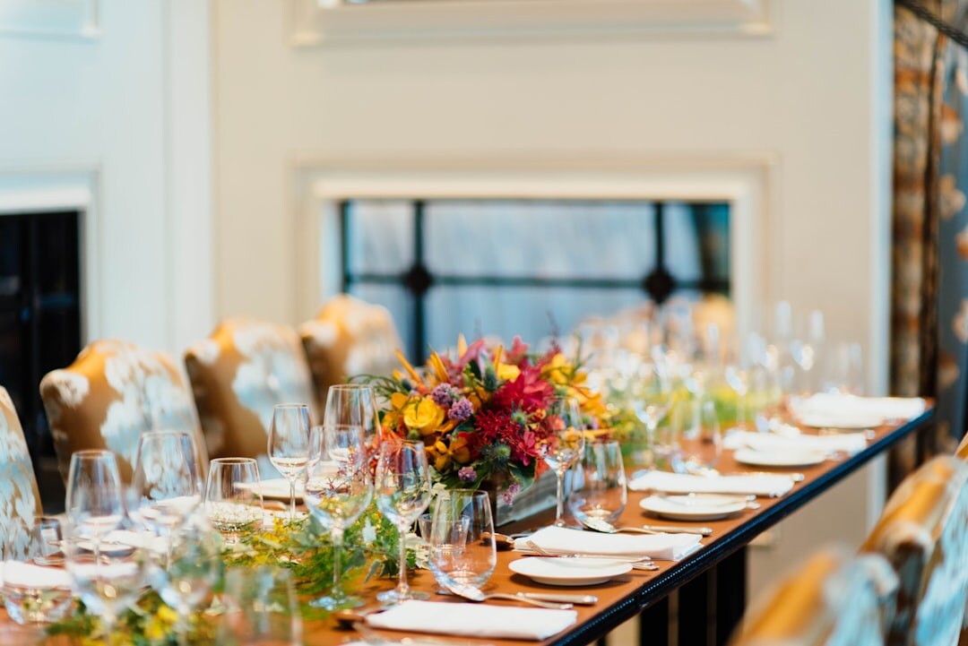 business dinner event